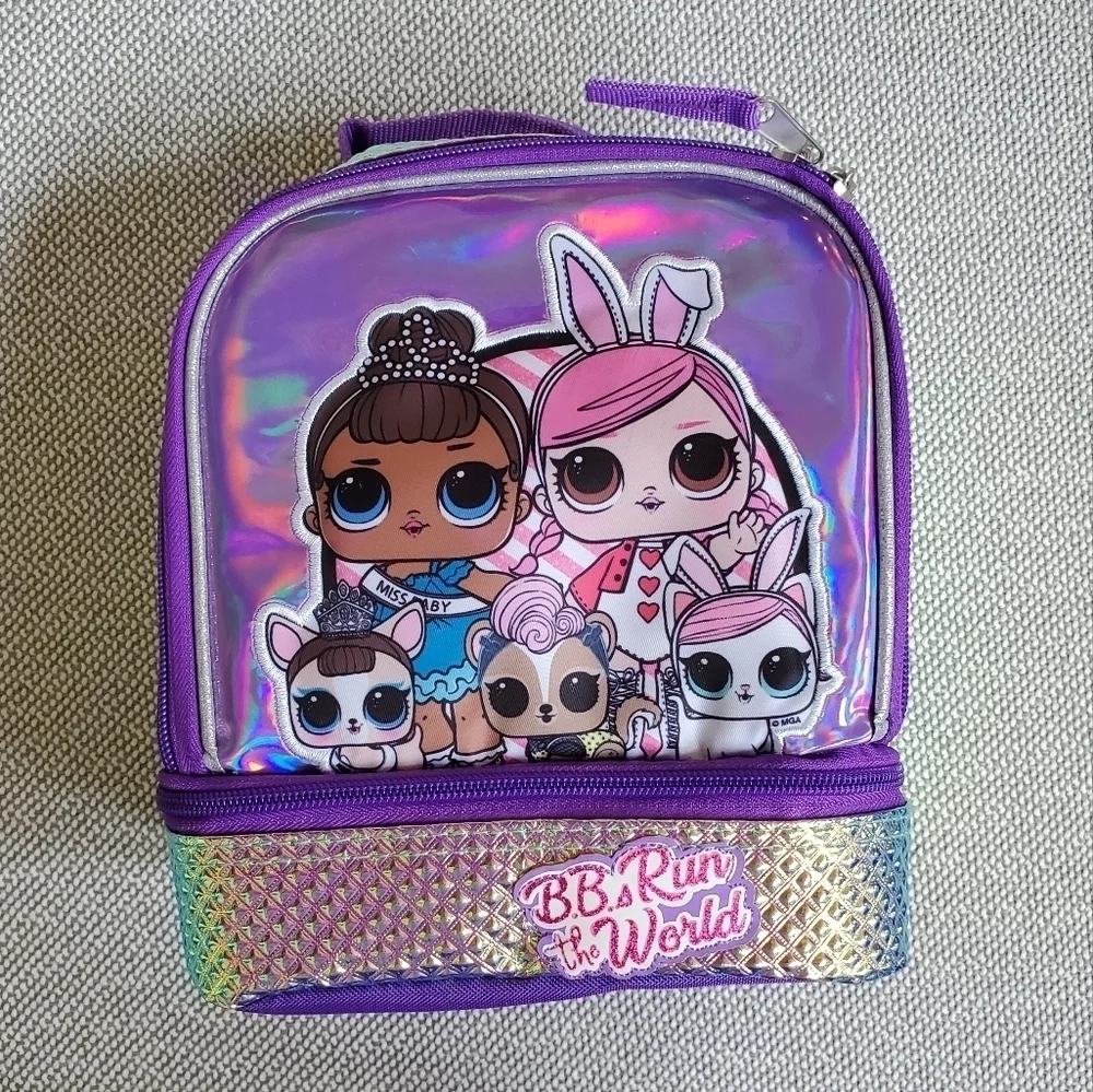 LOL Surprise BBs Run the World Insulated Lunch Bag